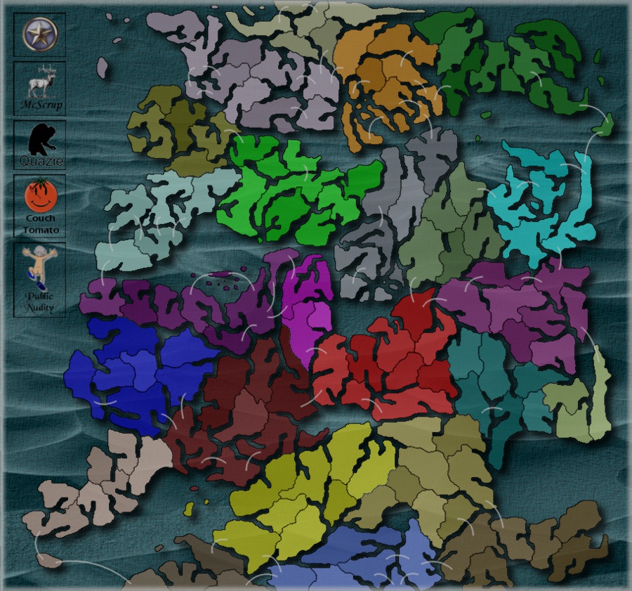 the map